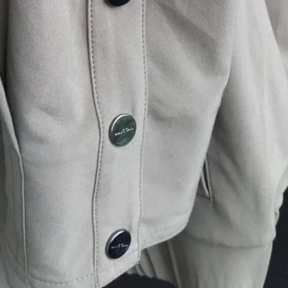 Marc  Cain Oversized bomber jacket in blouson style-Army green size M - Picture 9 of 12